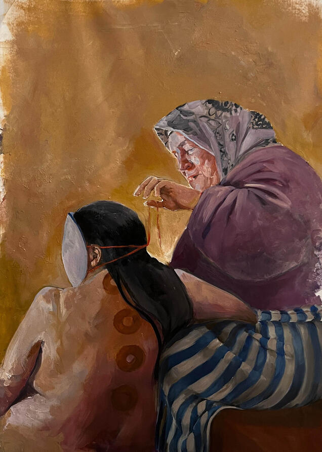 Yemma- oil on canvas