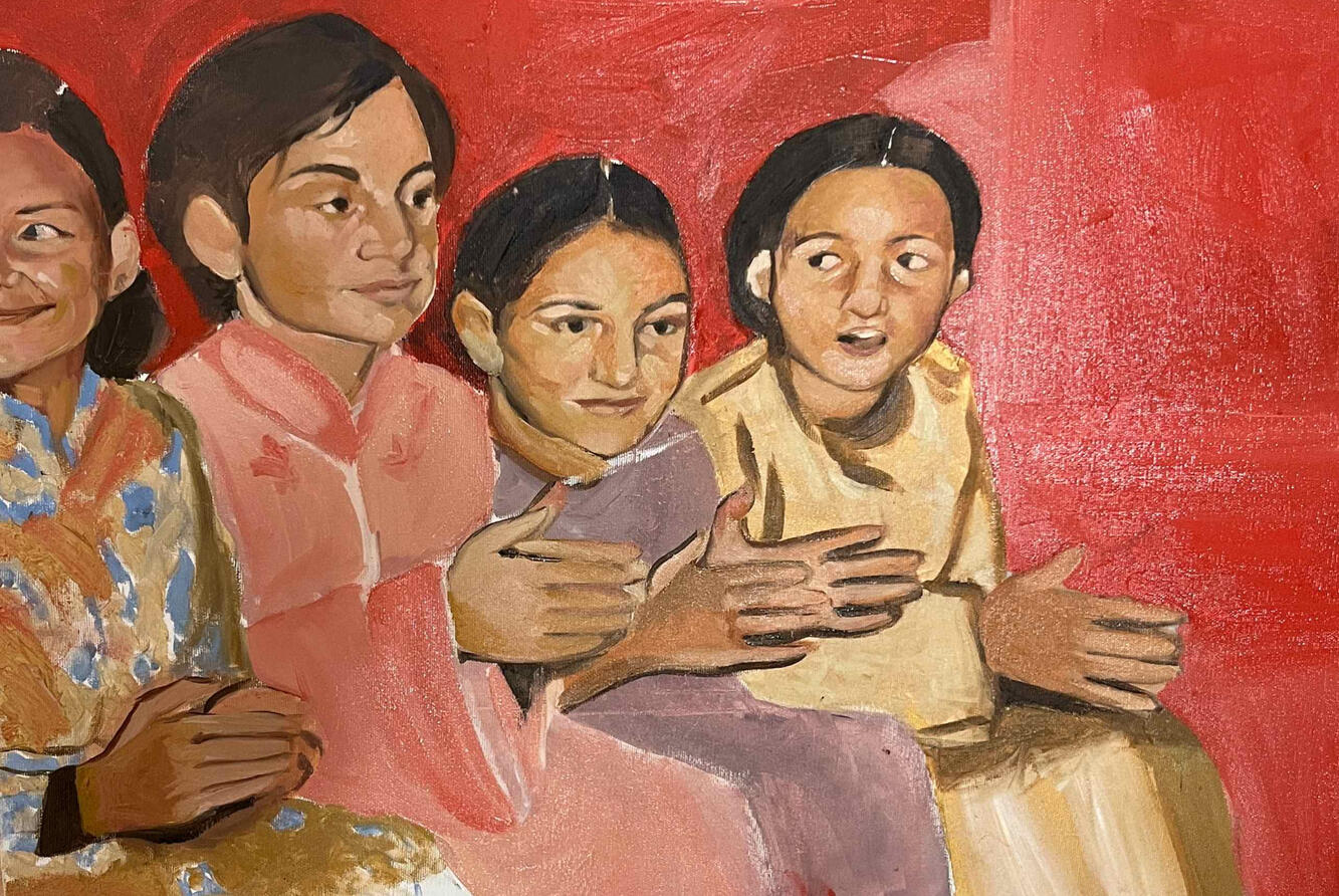 Untitled - oil on canvas