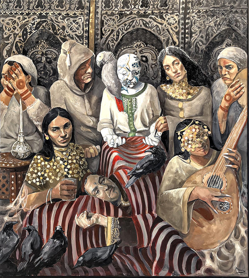 Henna - oil on canvas
