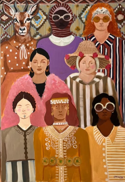 Woman-acrylic on canvas